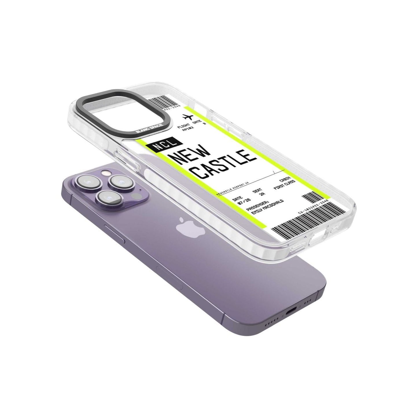 Personalised Newcastle Boarding Pass