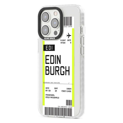 Personalised Edinburgh Boarding Pass