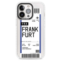 Personalised Frankfurt Boarding Pass