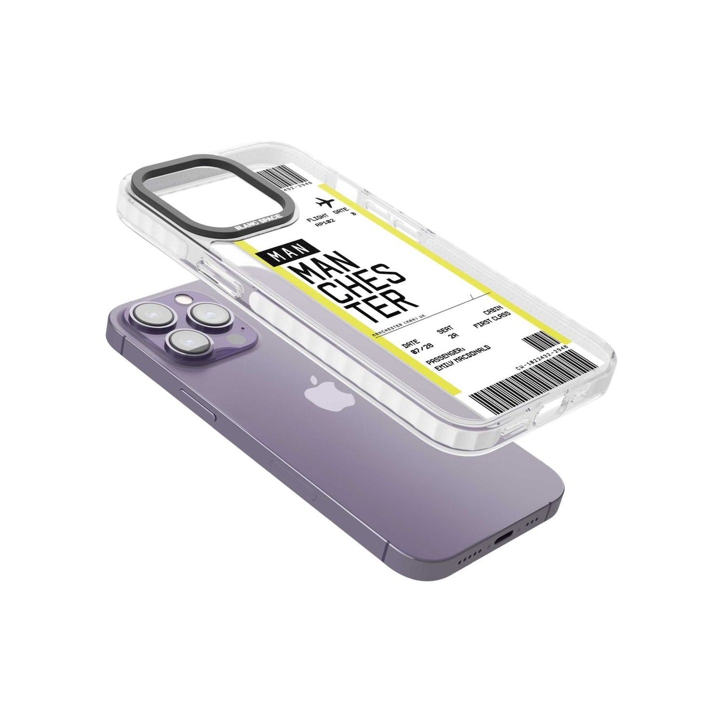 Personalised Manchester Boarding Pass