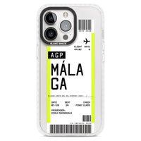 Personalised Málaga Boarding Pass