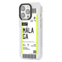 Personalised Málaga Boarding Pass