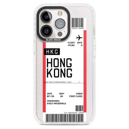 Personalised Hong Kong Boarding Pass