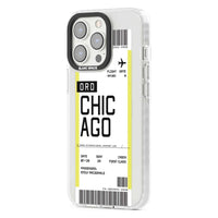 Personalised Chicago Boarding Pass