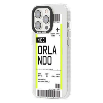 Personalised Orlando Boarding Pass