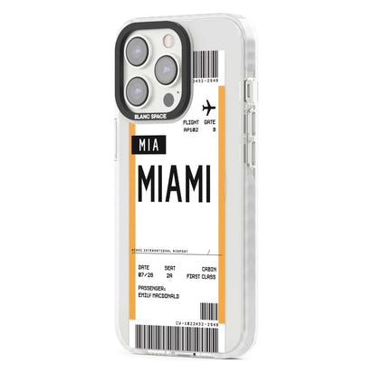 Personalised Miami Boarding Pass