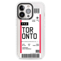 Personalised Toronto Boarding Pass