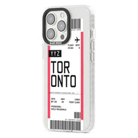 Personalised Toronto Boarding Pass