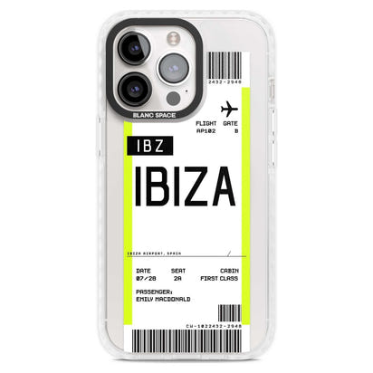 Personalised Ibiza Boarding Pass