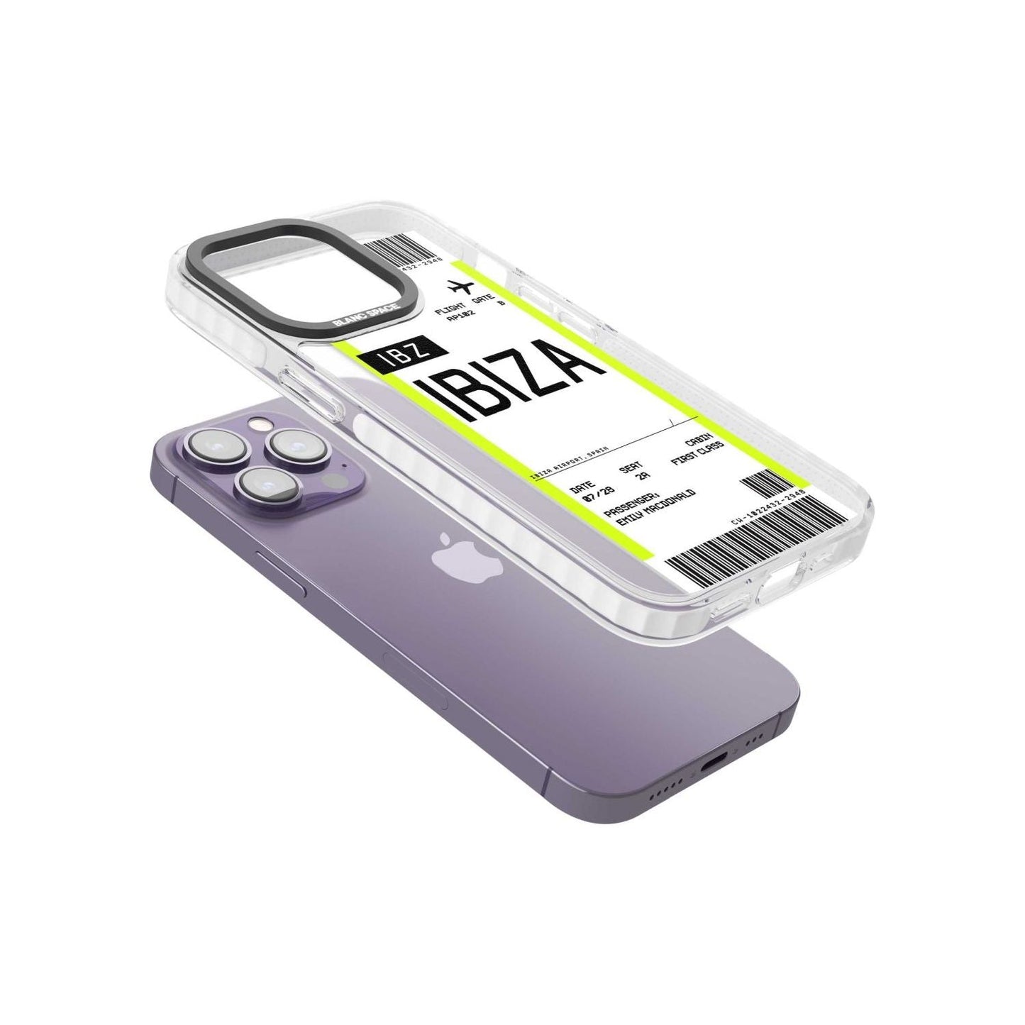 Personalised Ibiza Boarding Pass