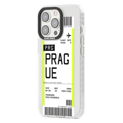 Personalised Prague Boarding Pass