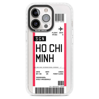 Personalised Ho Chi Minh Boarding Pass