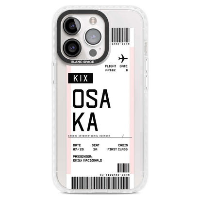 Personalised Osaka Boarding Pass