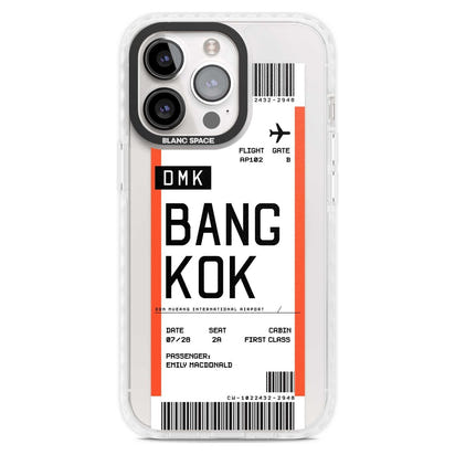 Personalised Bangkok Boarding Pass