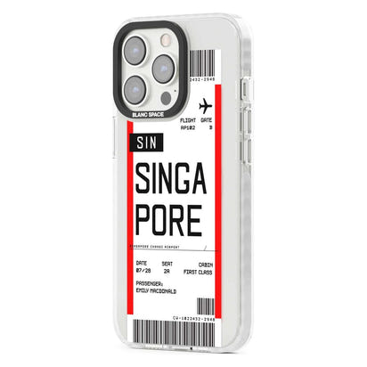 Personalised Singapore Boarding Pass