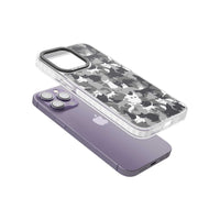 Dunkelgraue Katzentarnung