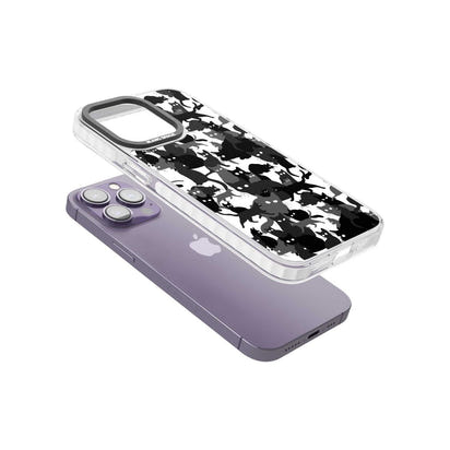 Black & White Cat Camouflage