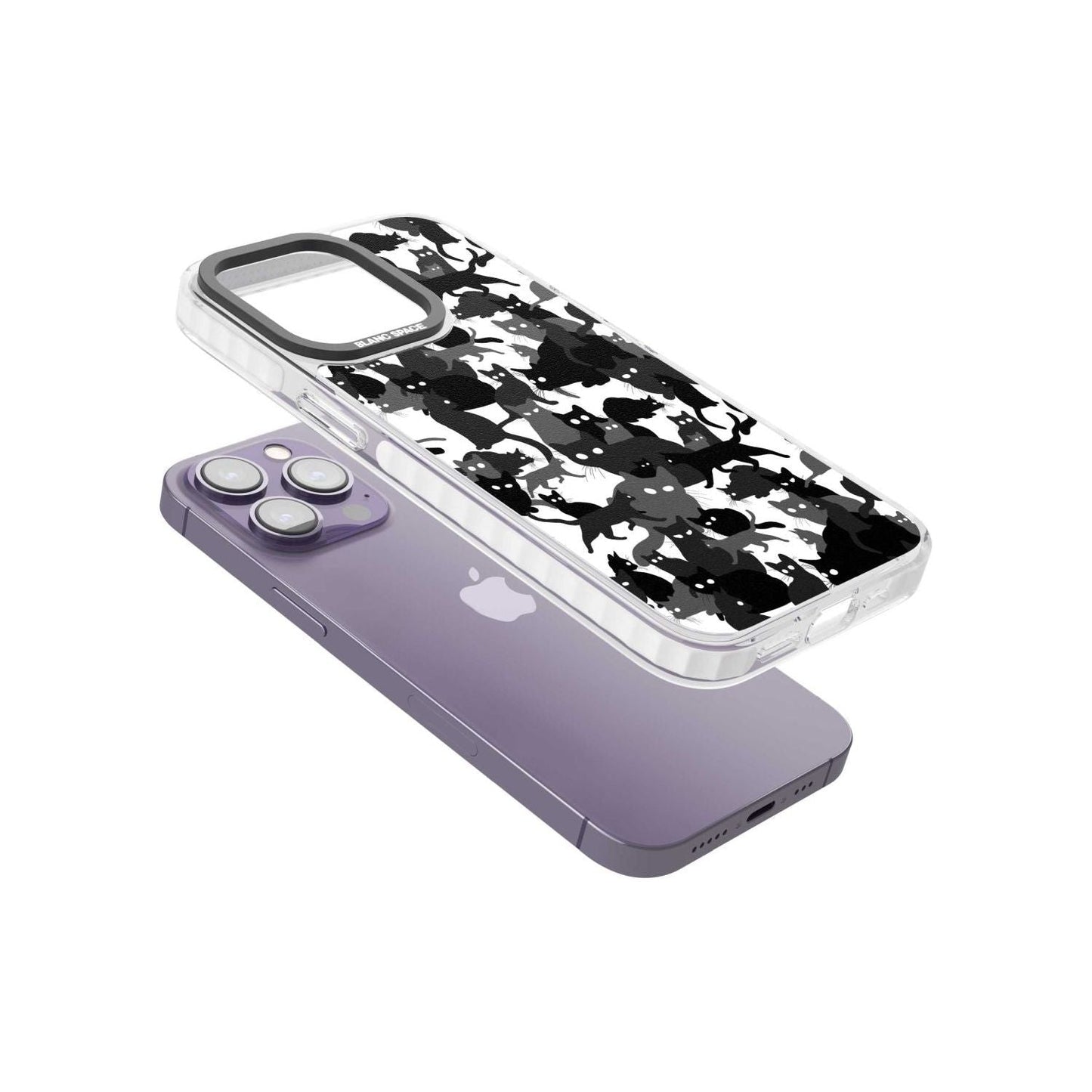 Black & White Cat Camouflage