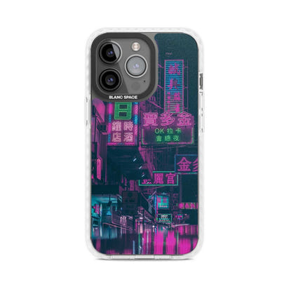 Bande nocturne au néon