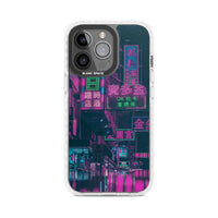 Bande nocturne au néon