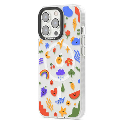 Quirky Cute Icon Pattern