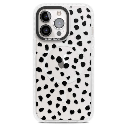 Black Dalmatian Polka Dot