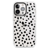Black Dalmatian Polka Dot