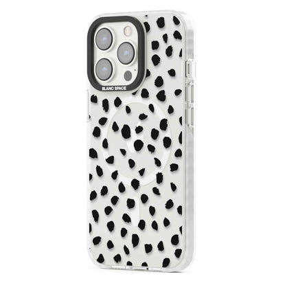 Black Dalmatian Polka Dot
