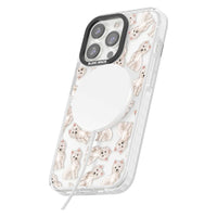 Motif de chien Westie