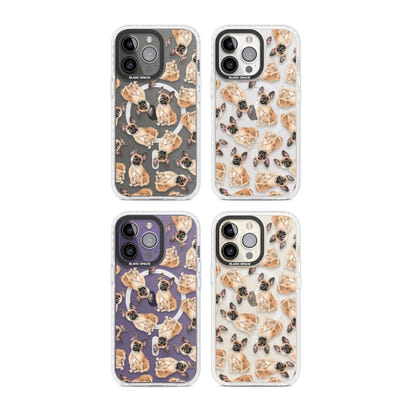 French Bulldog Watercolour Pattern
