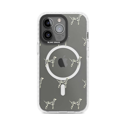 Motif de chien dalmatien