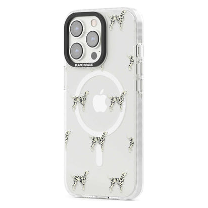 Motif de chien dalmatien