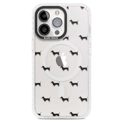 Dachshund Pattern Clear