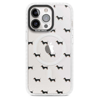 Dachshund Pattern Clear