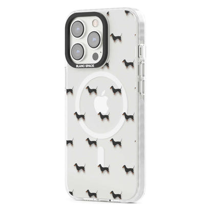 Dachshund Pattern Clear