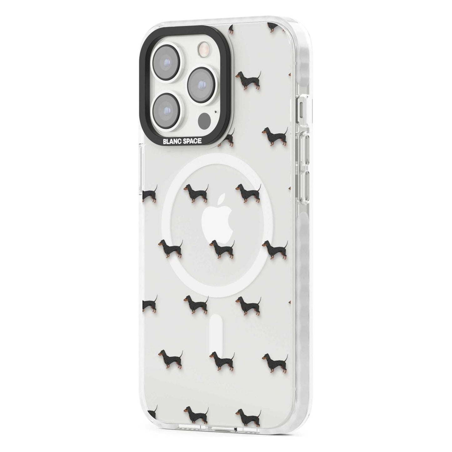 Dachshund Pattern Clear