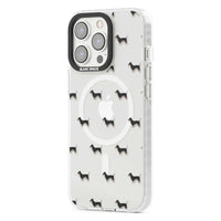 Dachshund Pattern Clear