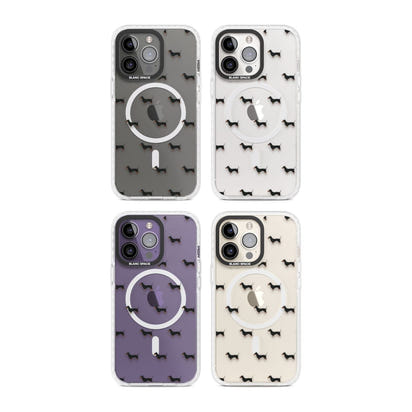 Dachshund Pattern Clear