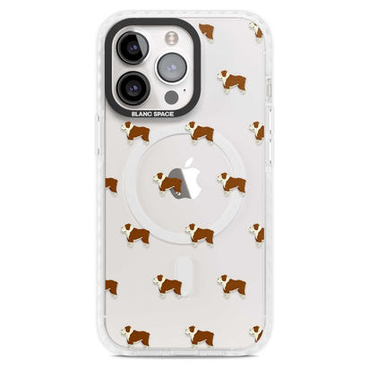 Motif bouledogue clair