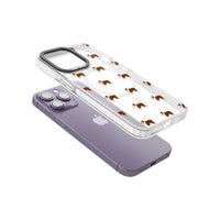 Motif bouledogue clair