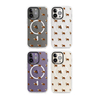 Motif bouledogue clair