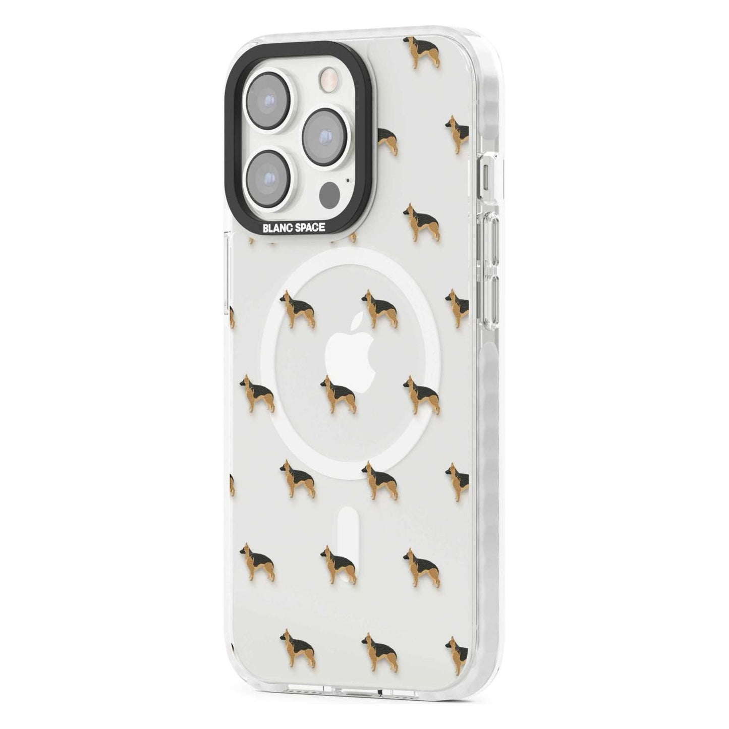 German Shepherd Pattern Clear