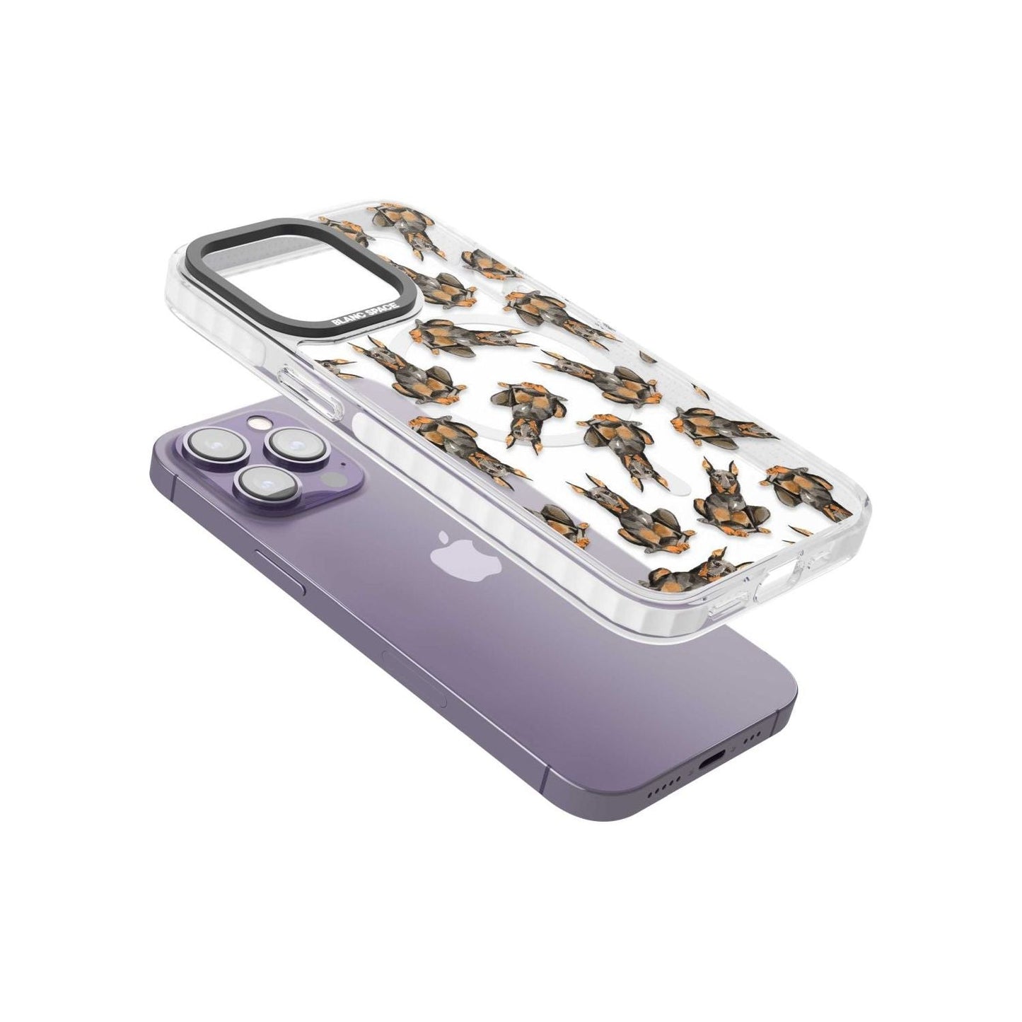 Doberman Watercolor Dog