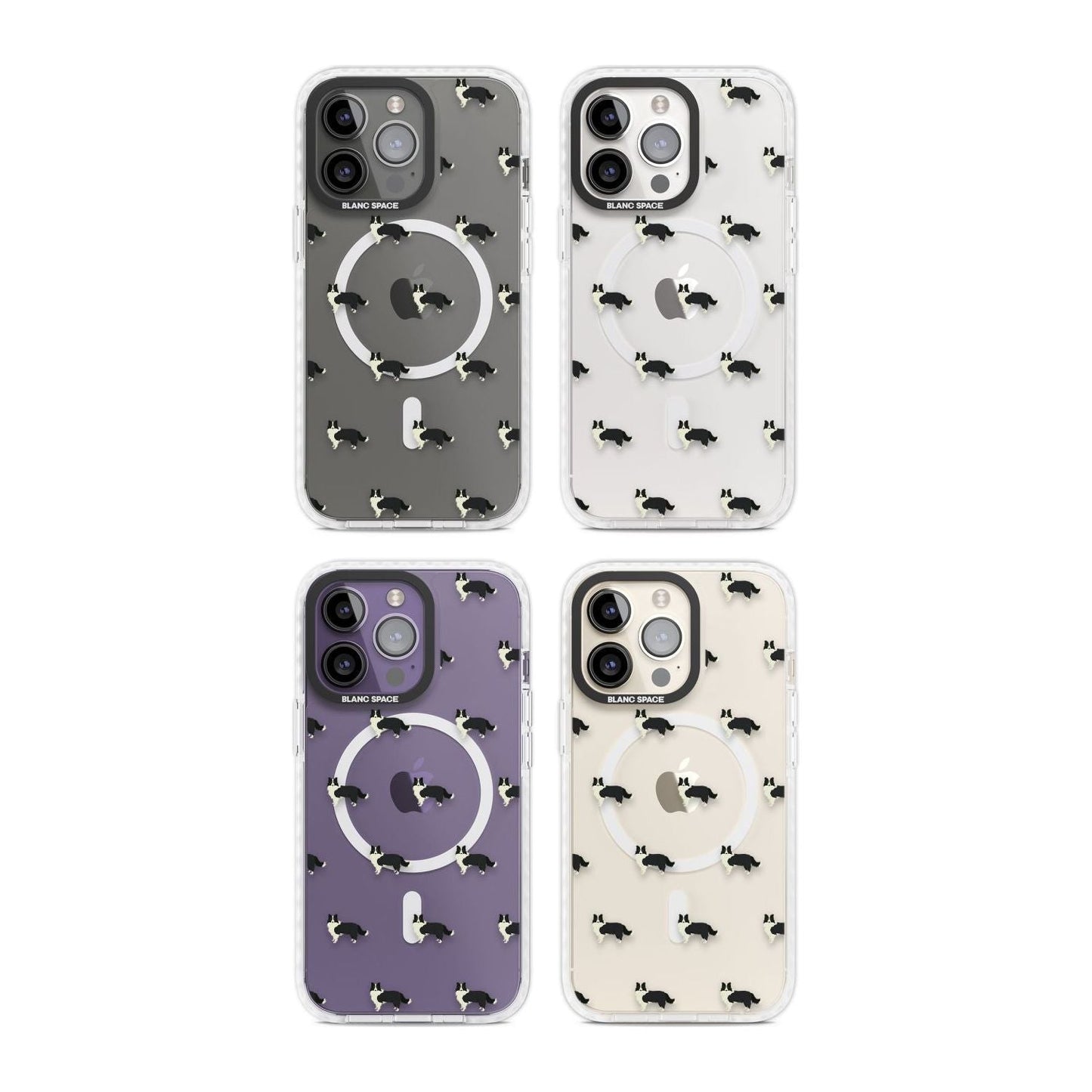 Border Collie Pattern Clear