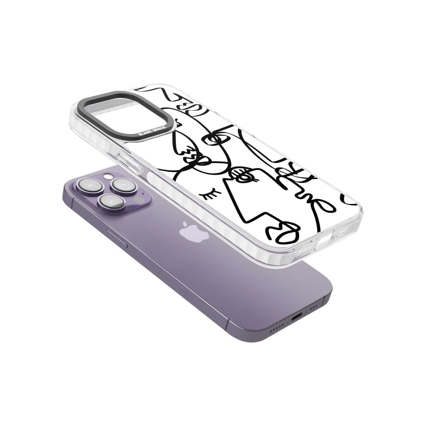 Art abstrait en noir et blanc