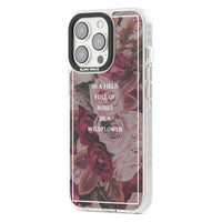 Wildflower Floral Quote