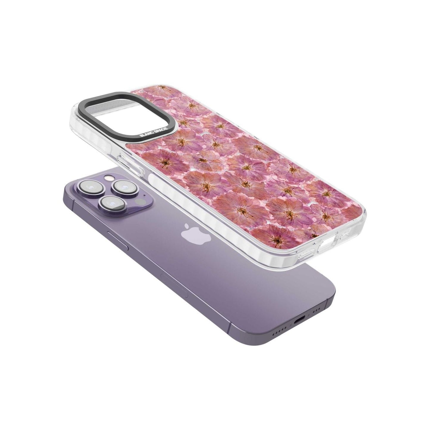 Grandes fleurs roses