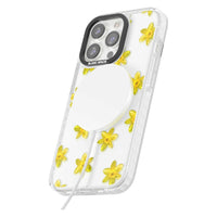 Daffodils Transparent Pattern
