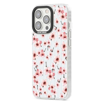 Rayures de fleurs de cerisier