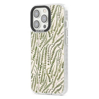 Motif de feuille de fougère